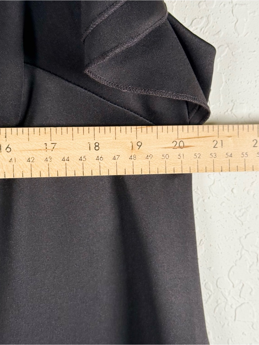 NWT Tommy Hilfiger Black Flutter Sleeve Sheath Dress Size 16 Career Midi - Picture 3 of 5
